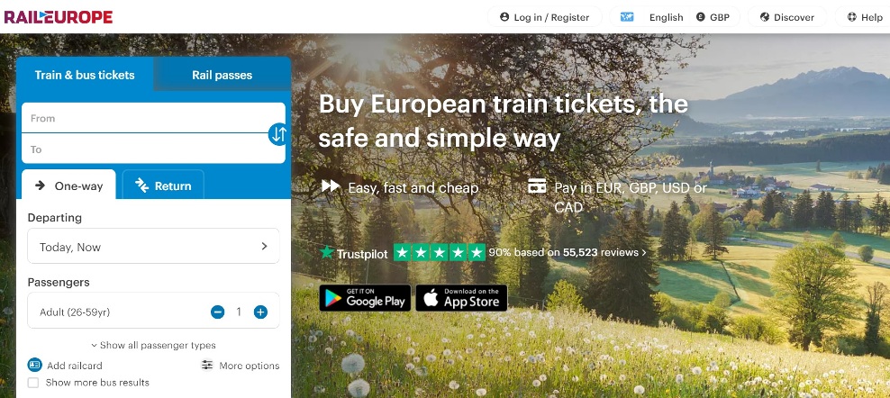 Rail Europe - Apps on Google Play